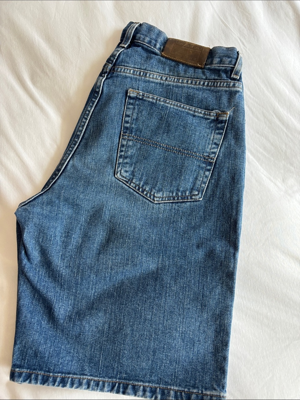 Tommy Hilfiger Relaxed Denim Shorts in Blue